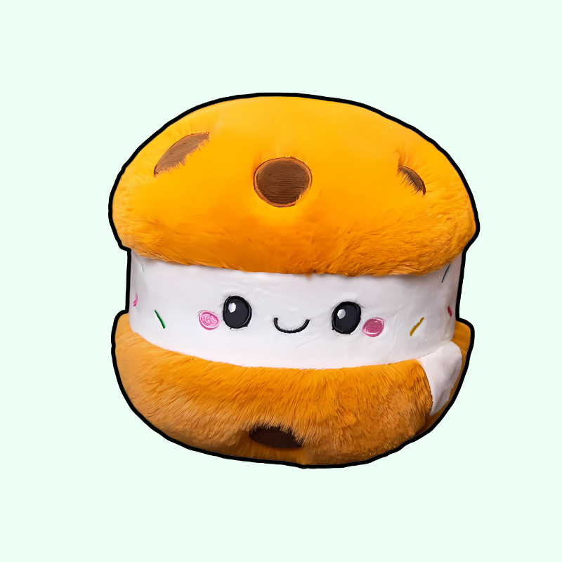 omgkawaii Stuffed Animals Cookie Cake Sweet Treats Plush Collection: Adorable Dessert-Themed Companions