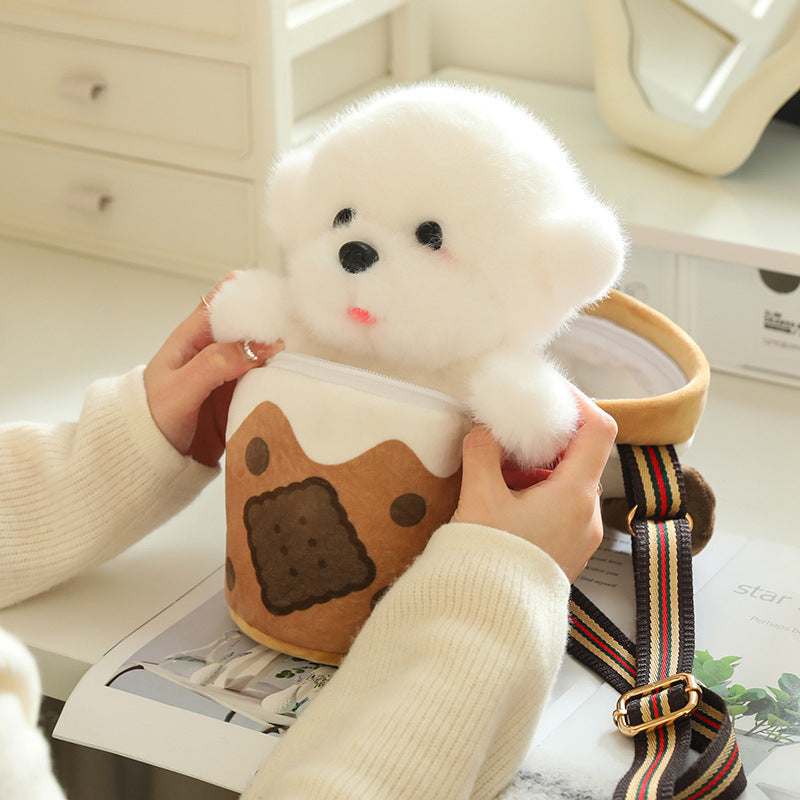 omgkawaii Stuffed Animals Cookie Pup Plush Bag