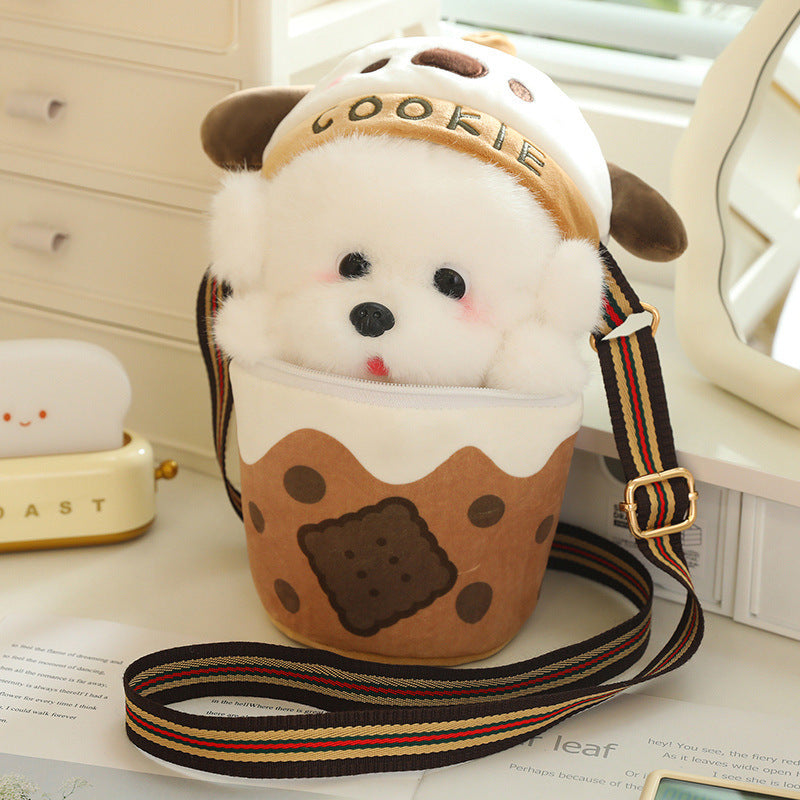 omgkawaii Stuffed Animals Cookie Pup Plush Bag