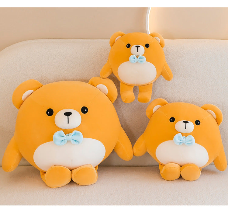 omgkawaii Stuffed Animals Cuddle Buddy Bear with Bowtie