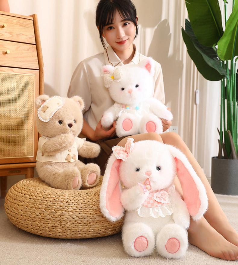 omgkawaii Stuffed Animals Cuddly Sleepytime Bear Plushie