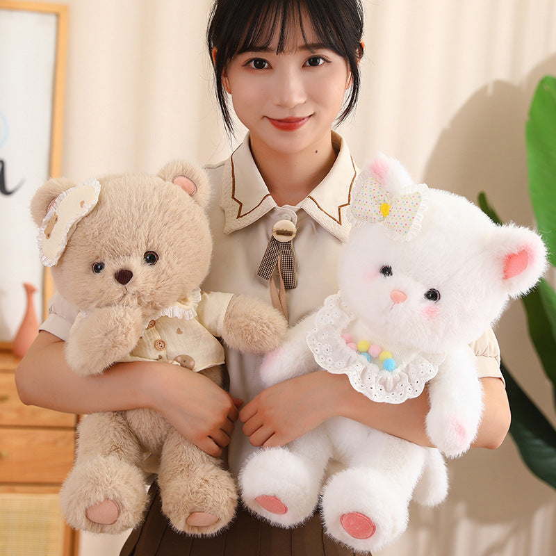 omgkawaii Stuffed Animals Cuddly Sleepytime Bear Plushie