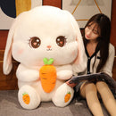 omgkawaii Stuffed Animals Cute Bunny Holding a Carrot Plush Toys