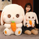 omgkawaii Stuffed Animals Cute Bunny Holding a Carrot Plush Toys