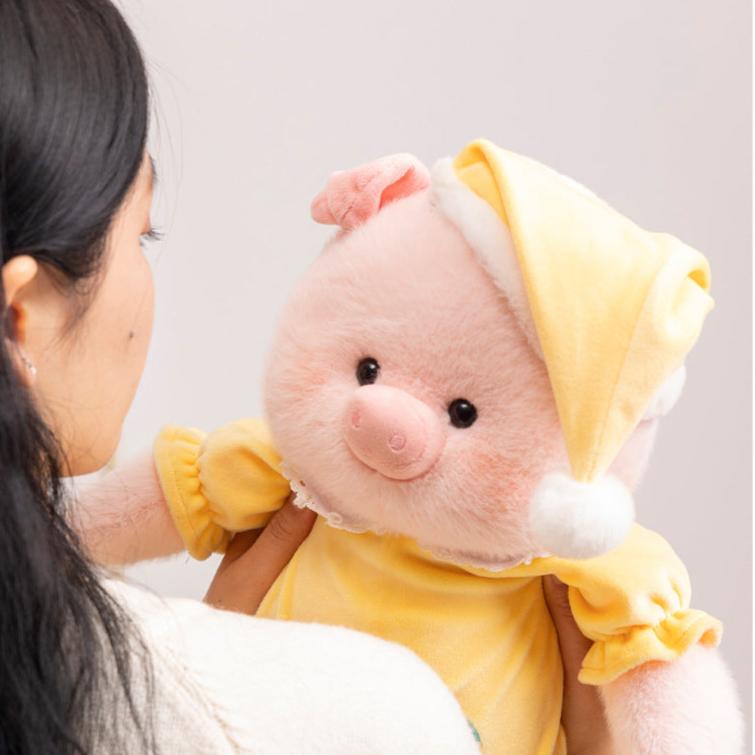 omgkawaii Stuffed Animals Dreamy Pig in Yellow Pajamas