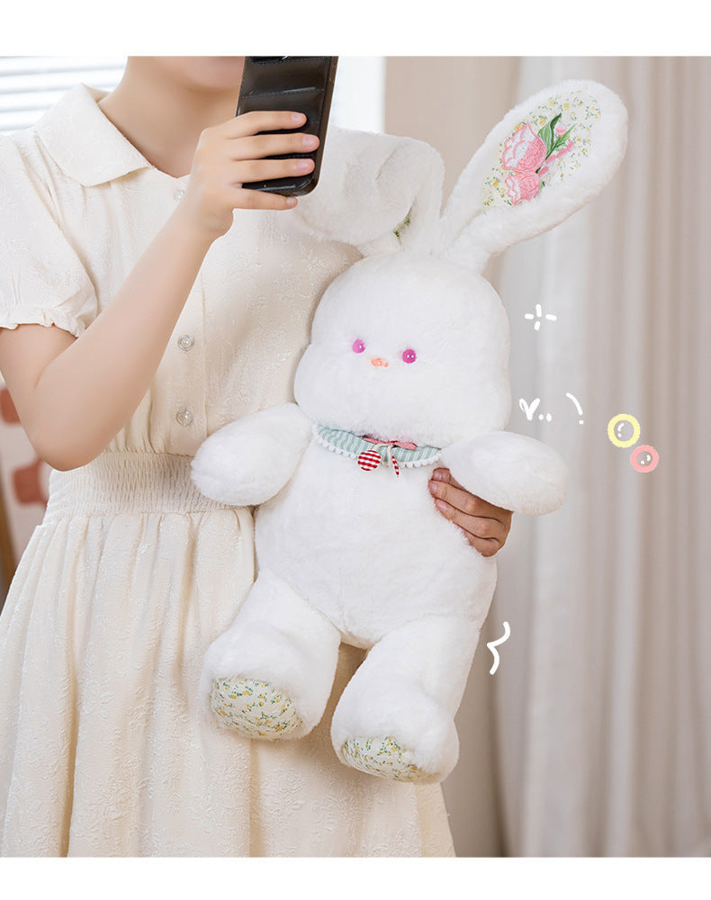 omgkawaii Stuffed Animals Floral-Eared Bunny Plush Collection