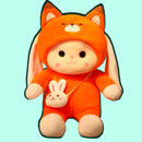 omgkawaii Stuffed Animals Fox Bunny / 45 CM Cute Rabbit Doll Pillow Plush Toy