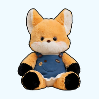 omgkawaii Stuffed Animals Fox in Denim Delight Plush