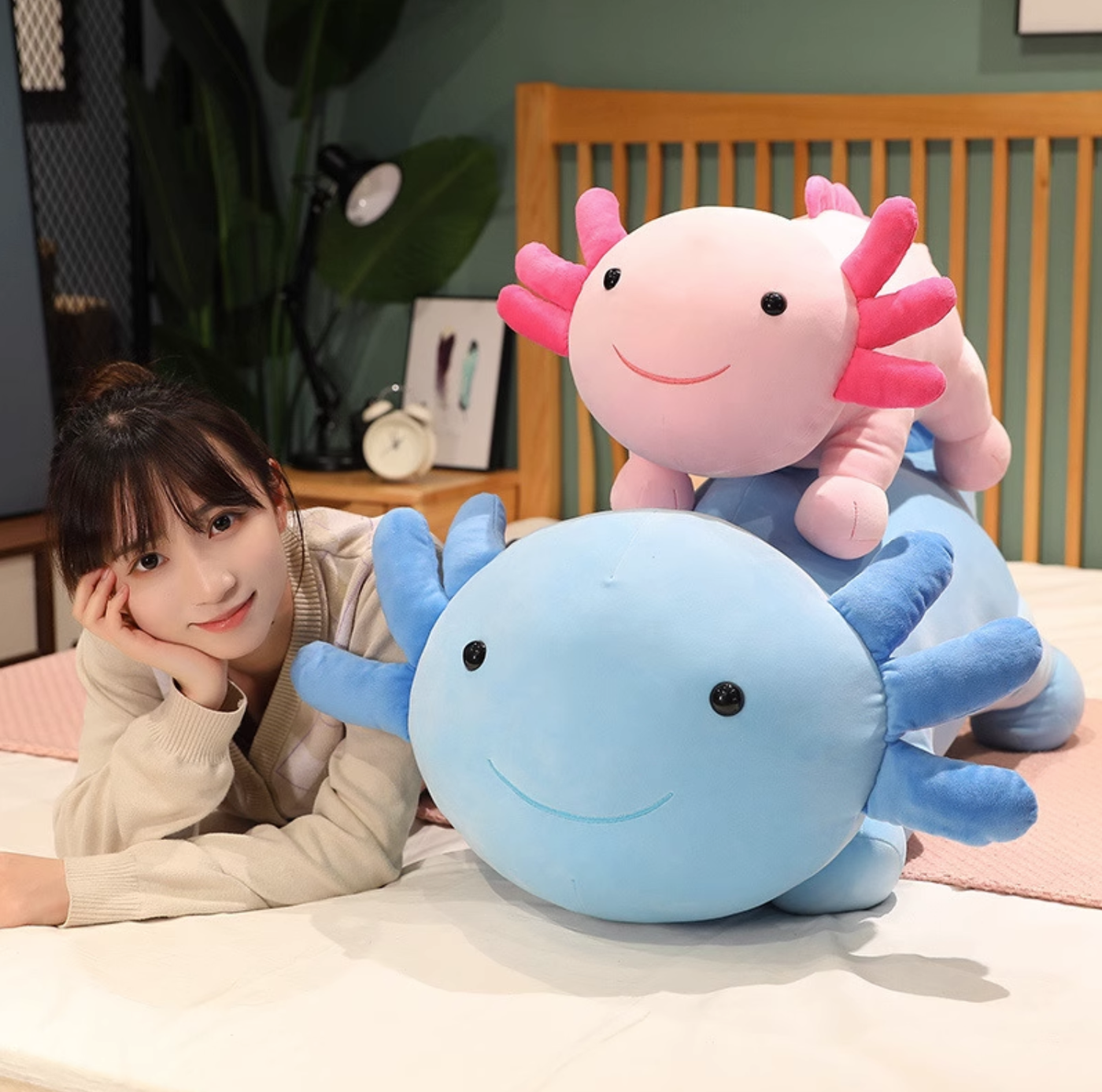 Axolotl plushie on sale