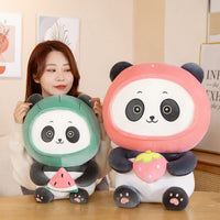 omgkawaii Stuffed Animals Kawaii Panda with Fruits Plushie