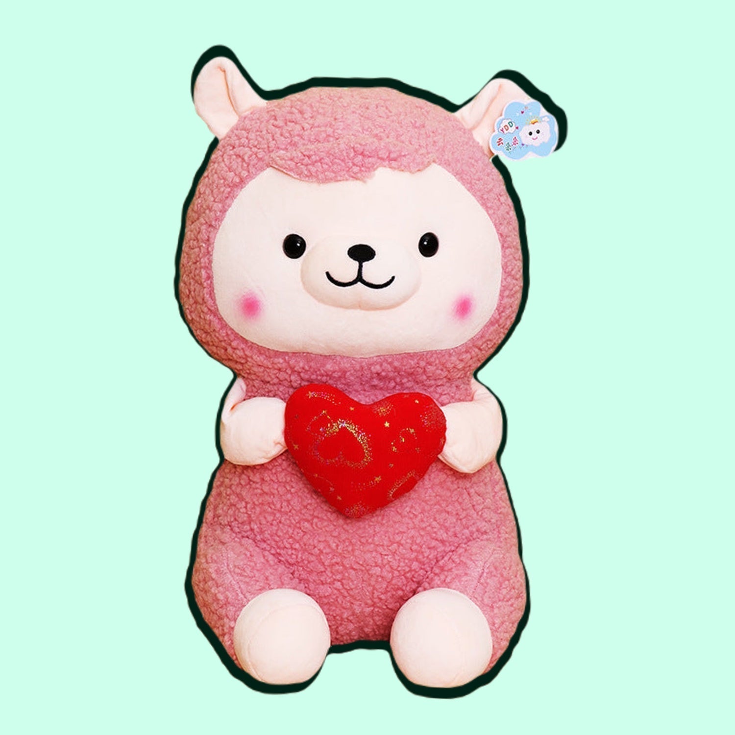 omgkawaii Stuffed Animals Pink / 20 CM Adorable Sheep Heart Plush toy