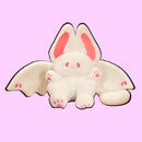 omgkawaii Stuffed Animals Pink / 25 CM Twilight Snuggler: Bat-Rabbit Plush Pal