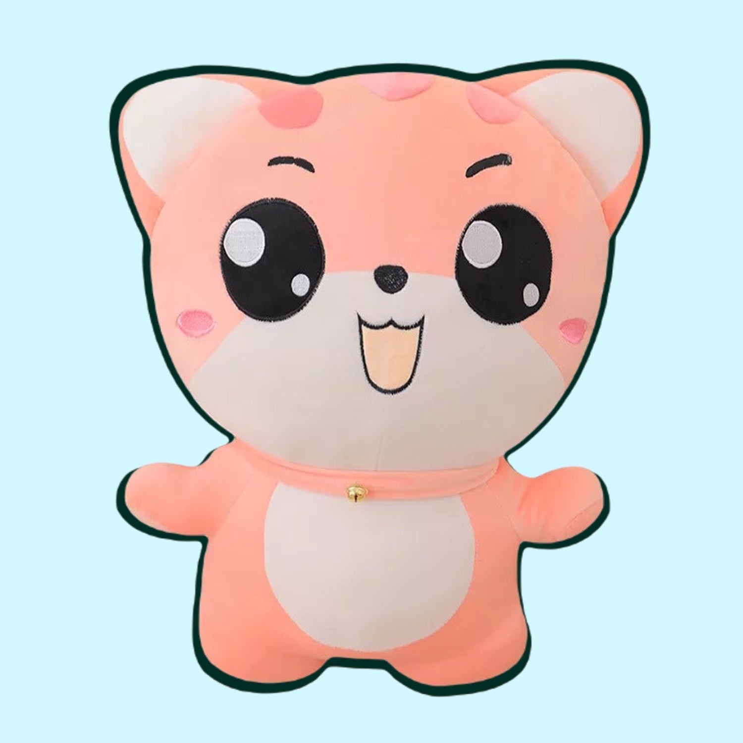 omgkawaii Stuffed Animals Pink / 35 CM Cute Happy Cat Plush