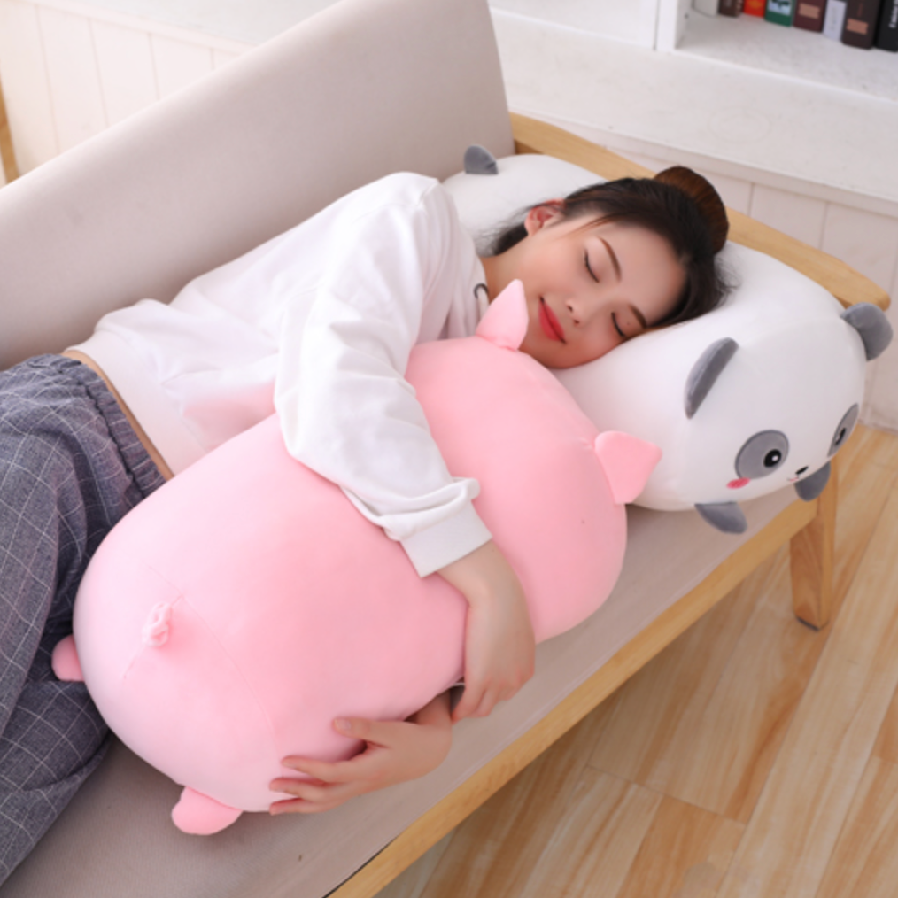 omgkawaii Stuffed Animals Pink Pig Plush Toy