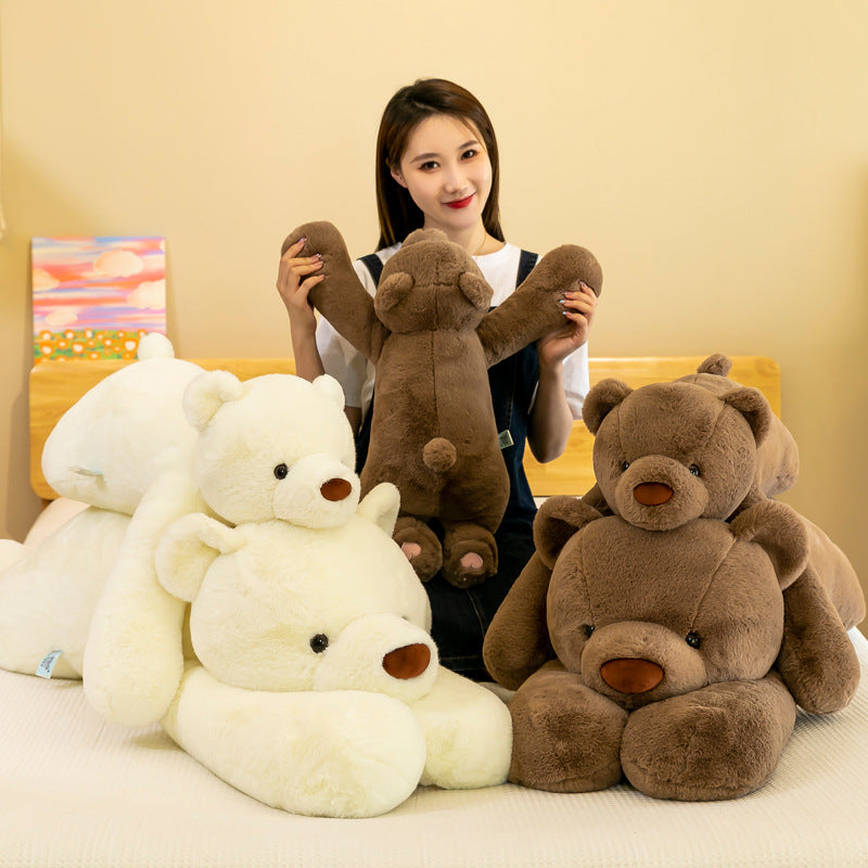 omgkawaii Stuffed Animals Polar Pals: Giant Brown and White Polar Bear Plushies