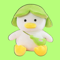 omgkawaii Stuffed Animals Quack-tastic Banana-Hat Duck Plushie