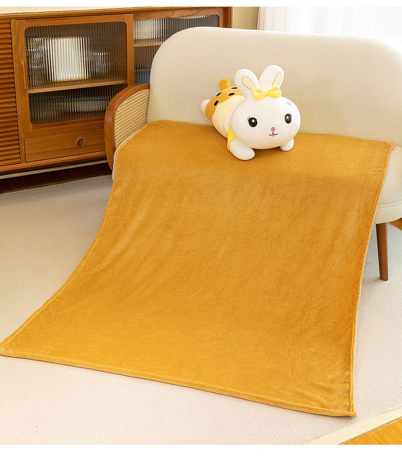 omgkawaii Stuffed Animals Snuggle Bunny Plush with Cozy Blanket