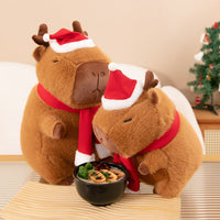 omgkawaii Stuffed Animals Snuggly Holiday Reindeer Capybara Plush