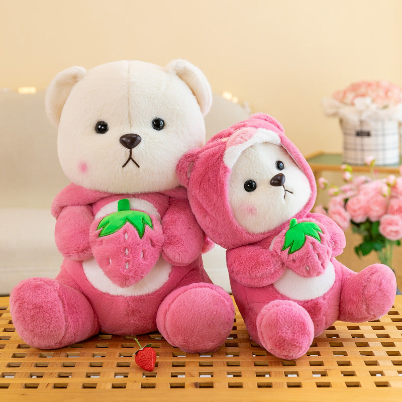 omgkawaii Stuffed Animals Strawberry Blush Bear: Your Sweet and Cuddly Companion