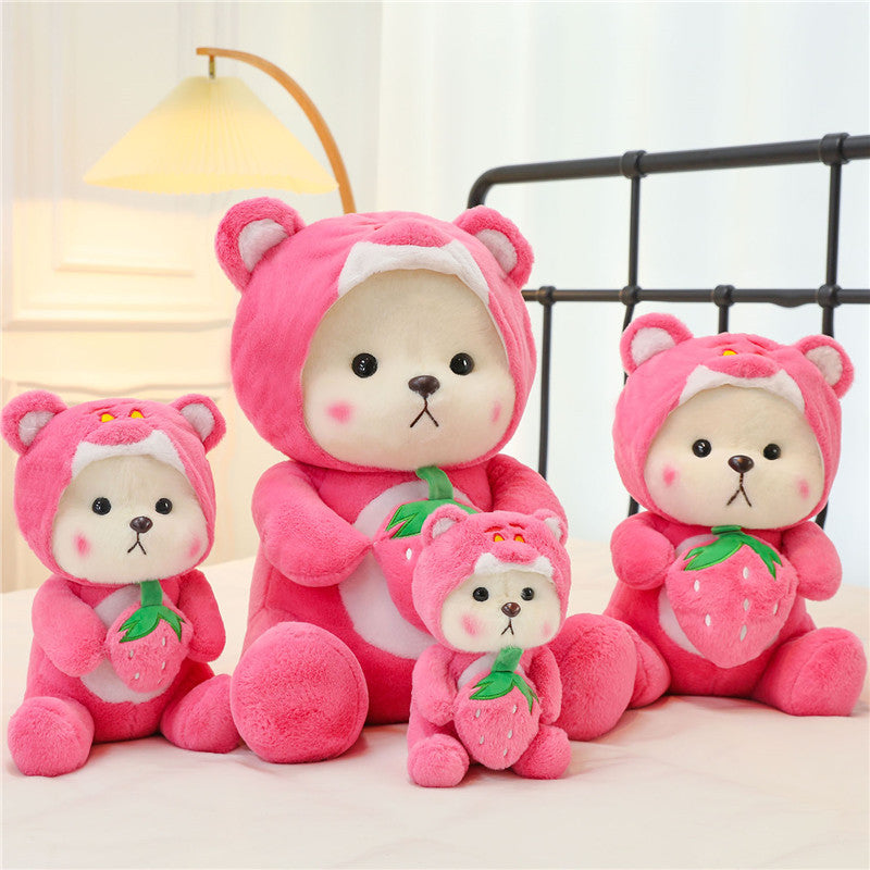 パーツアソート　lovely bear様 Strawberry Blush Bear: Your Sweet and Cuddly Companion