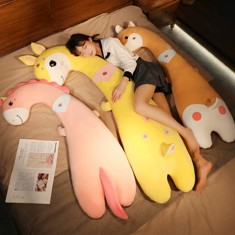 omgkawaii Stuffed Animals The Perfect Hugging Deer Pillow for Cozy Nights