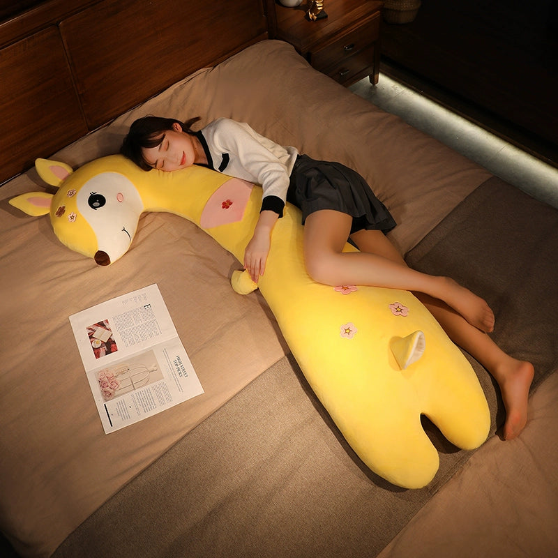 omgkawaii Stuffed Animals The Perfect Hugging Deer Pillow for Cozy Nights