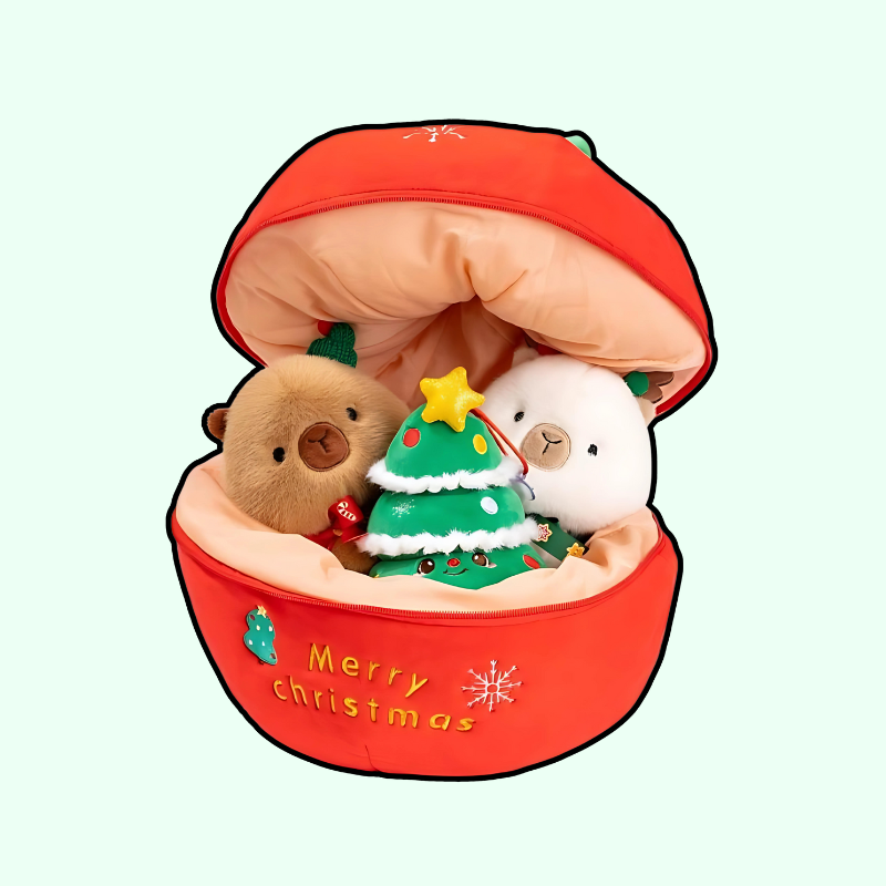 omgkawaii Stuffed Animals Three in one Christmas Cuddly Friends Gift Set