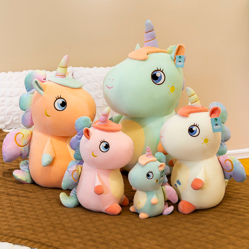 Rainbow unicorn plush on sale