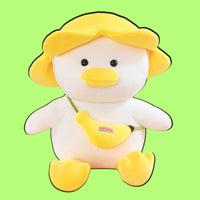omgkawaii Stuffed Animals Yellow / 25 CM Quack-tastic Banana-Hat Duck Plushie