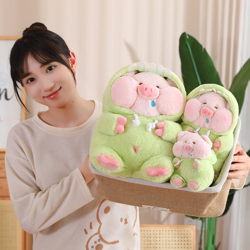 omgkawaii The Adorable Dino-Pig Plushie