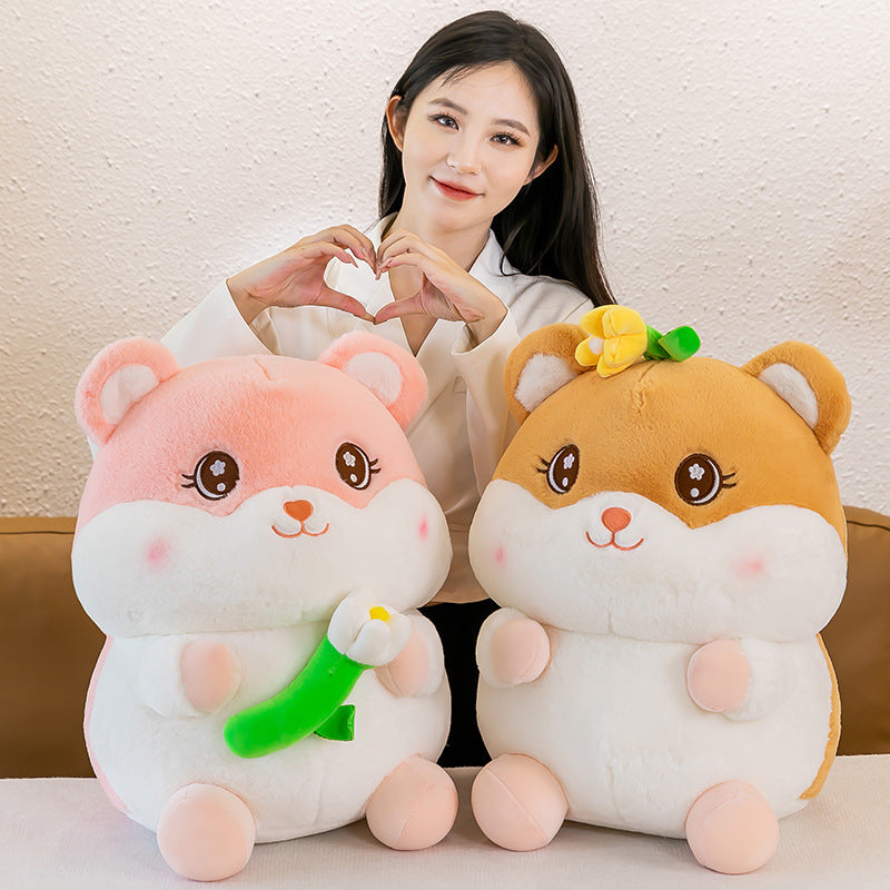 omgkawaii The Adorable Hamster Hug Buddy Plushie