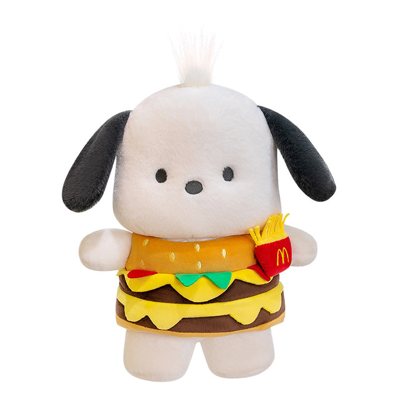 omgkawaii The Deliciously Adorable Dog Hamburger Plushie