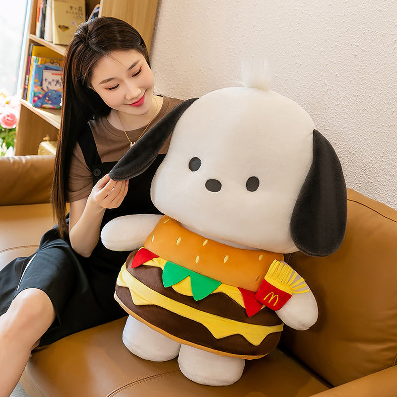 omgkawaii The Deliciously Adorable Dog Hamburger Plushie