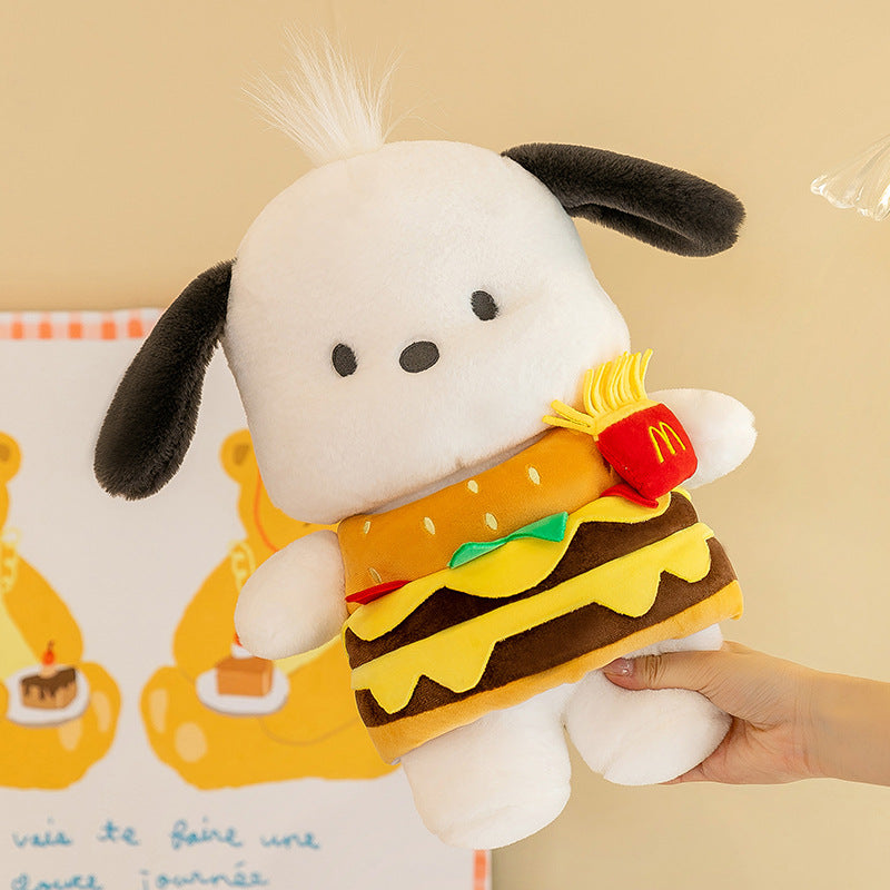 omgkawaii The Deliciously Adorable Dog Hamburger Plushie