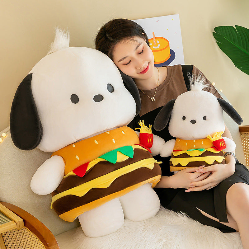 omgkawaii The Deliciously Adorable Dog Hamburger Plushie