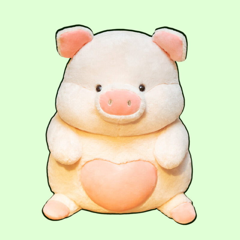 The Loveable Pig Plushie with a Heart
