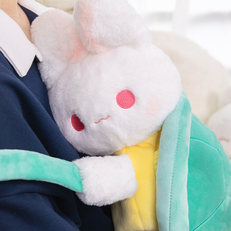 omgkawaii The Rabbit Turtle Plush Backpack