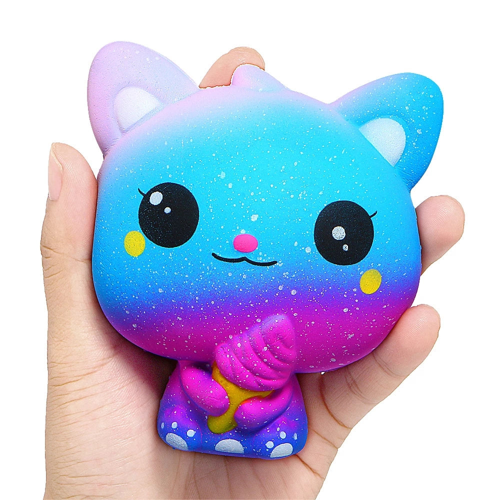 omgkawaii Toys Galaxy Ice Cream Kitty Squishy