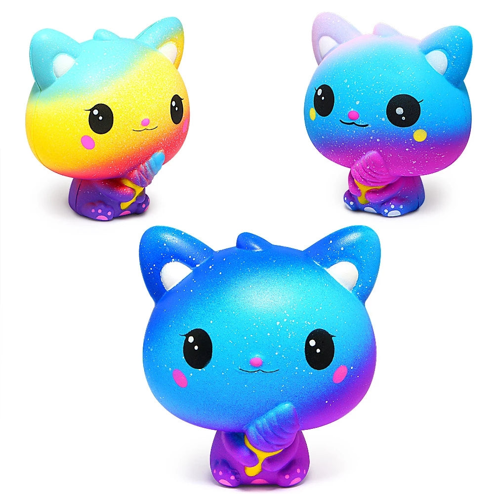 omgkawaii Toys Galaxy Ice Cream Kitty Squishy