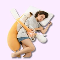 omgkawaii Warm Hug Body Pillow: Cozy Heated Plush for Deep, Restful Sleep