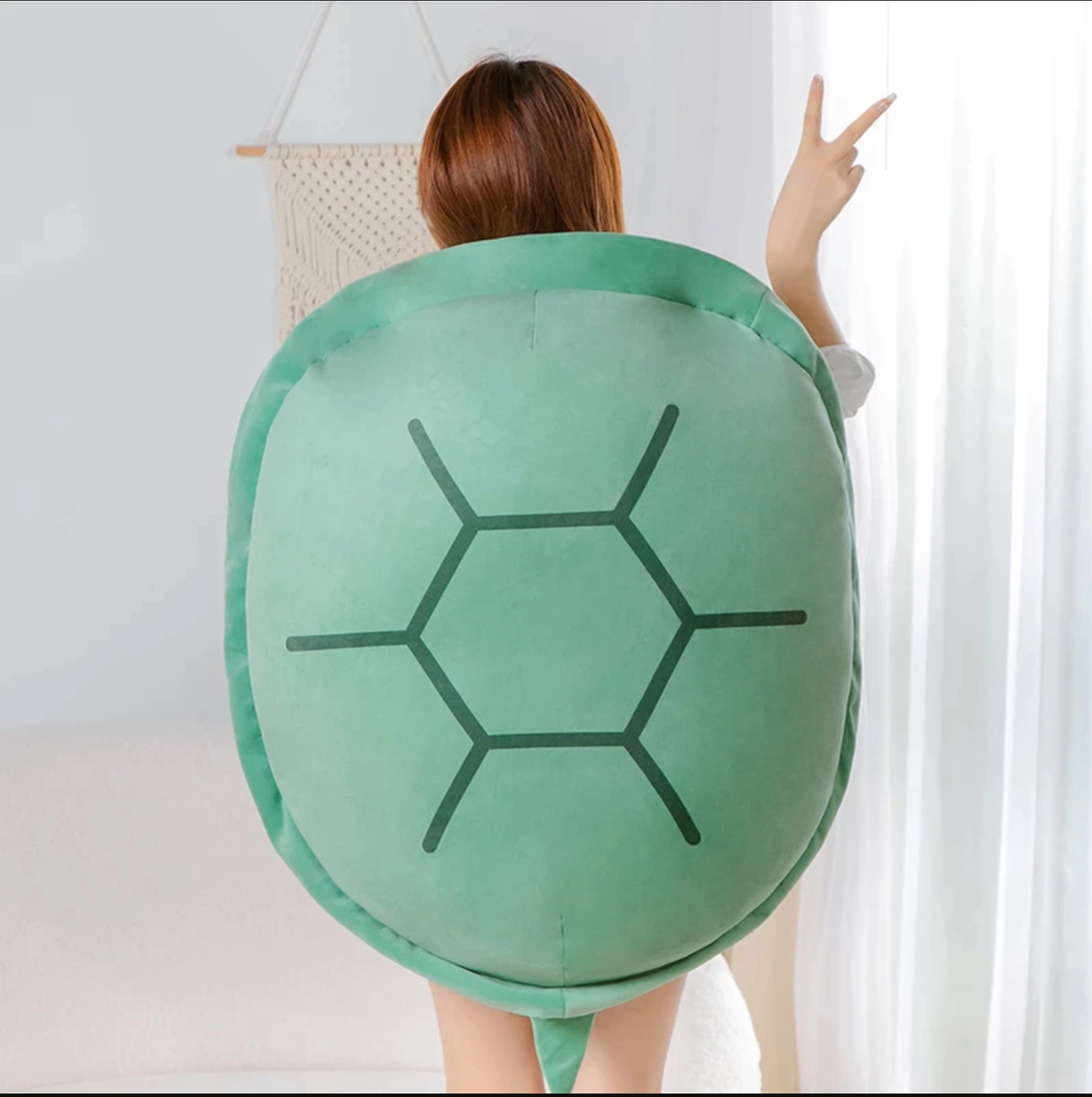 Wearable Turtle Shell Sleeping Pillow Plush | omgkawaii