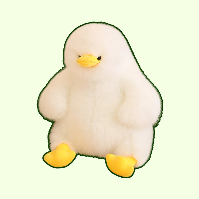 omgkawaii White / 40 CM Quacktastic Duck Plush: Soft, Snuggly, and Simply Irresistible!