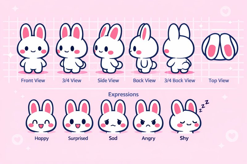 Lumy Turnaround Views & Expressions