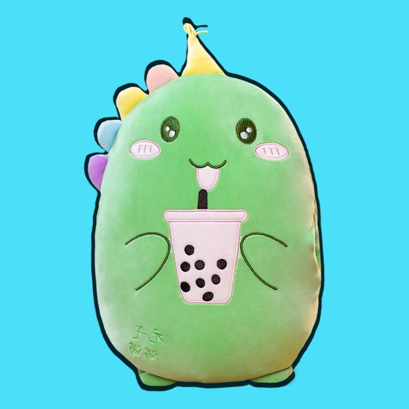 omgkawaii Cute Boba Dinosaur Hand Warmer Pillow