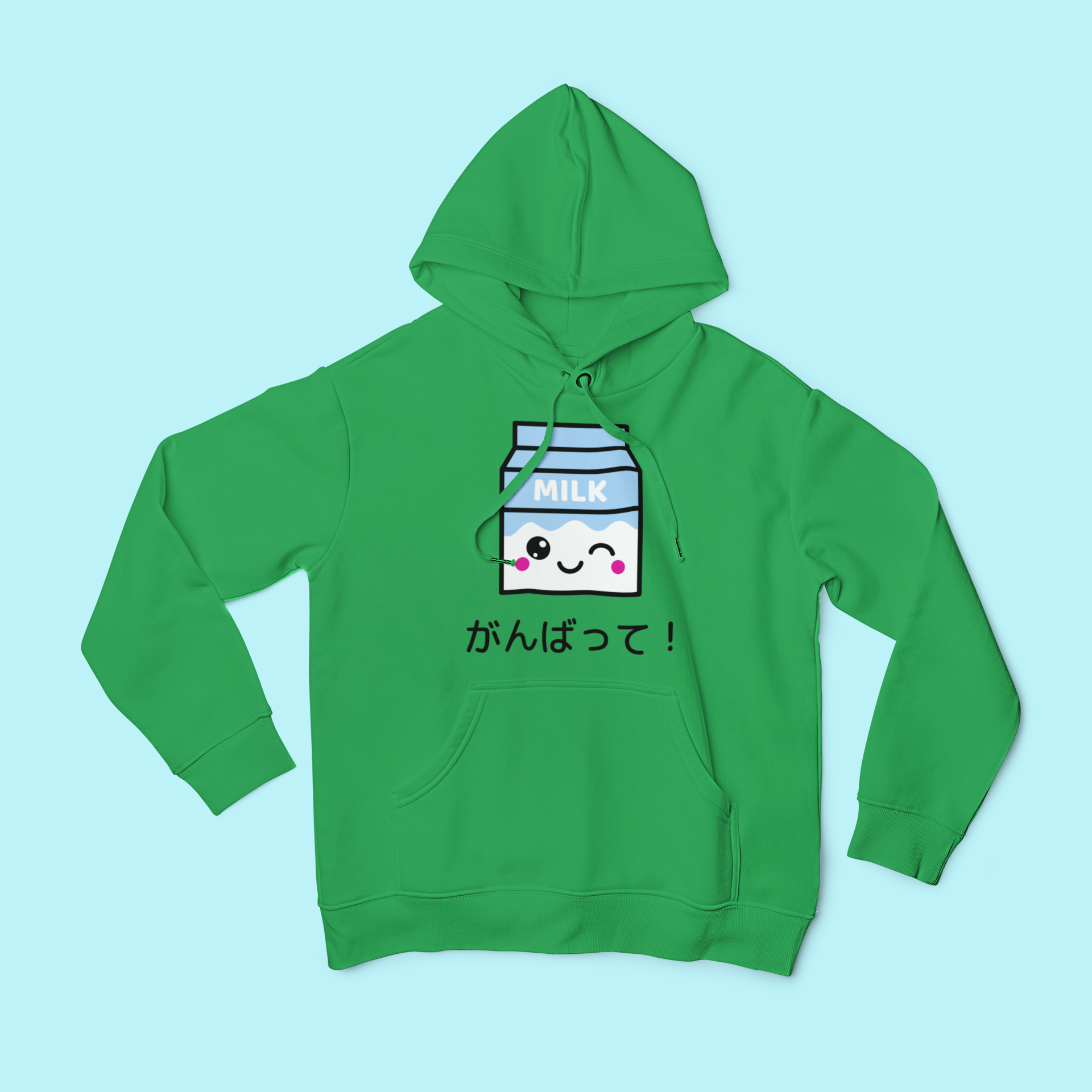 Japanese clearance milk hoodie