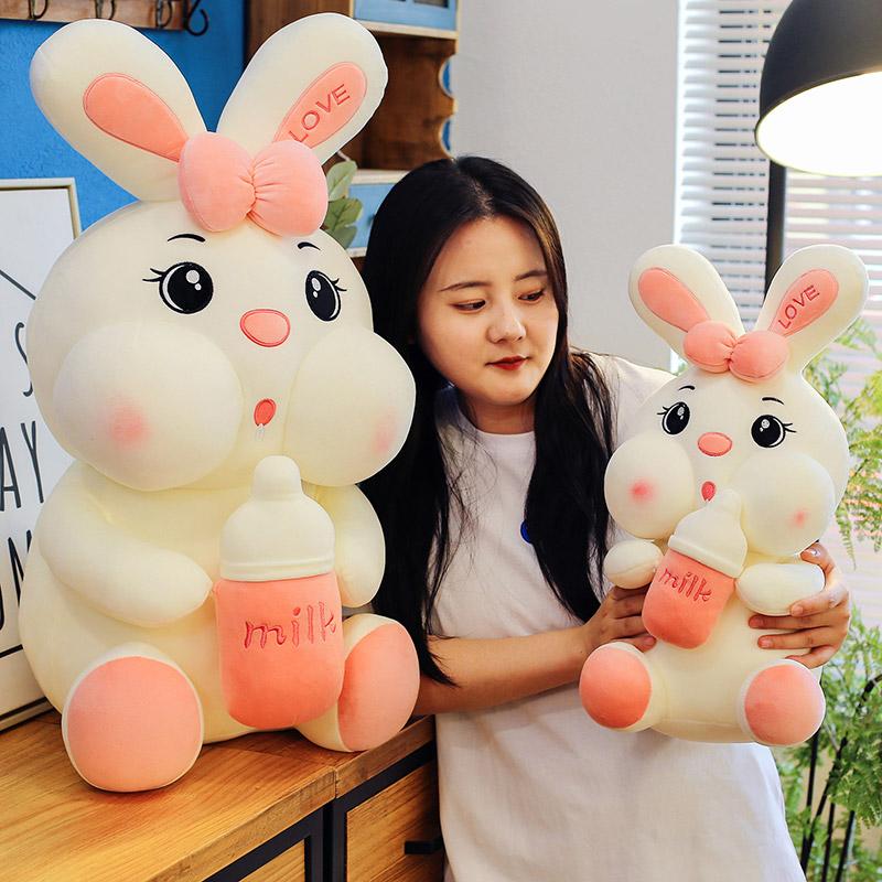 Kawaii Bunny Plush Toys Stuffed Rabbit Toys Doll Baby Toys Cute Japanese  Doll For Girl Lovely Children's Toy Birthday Gift