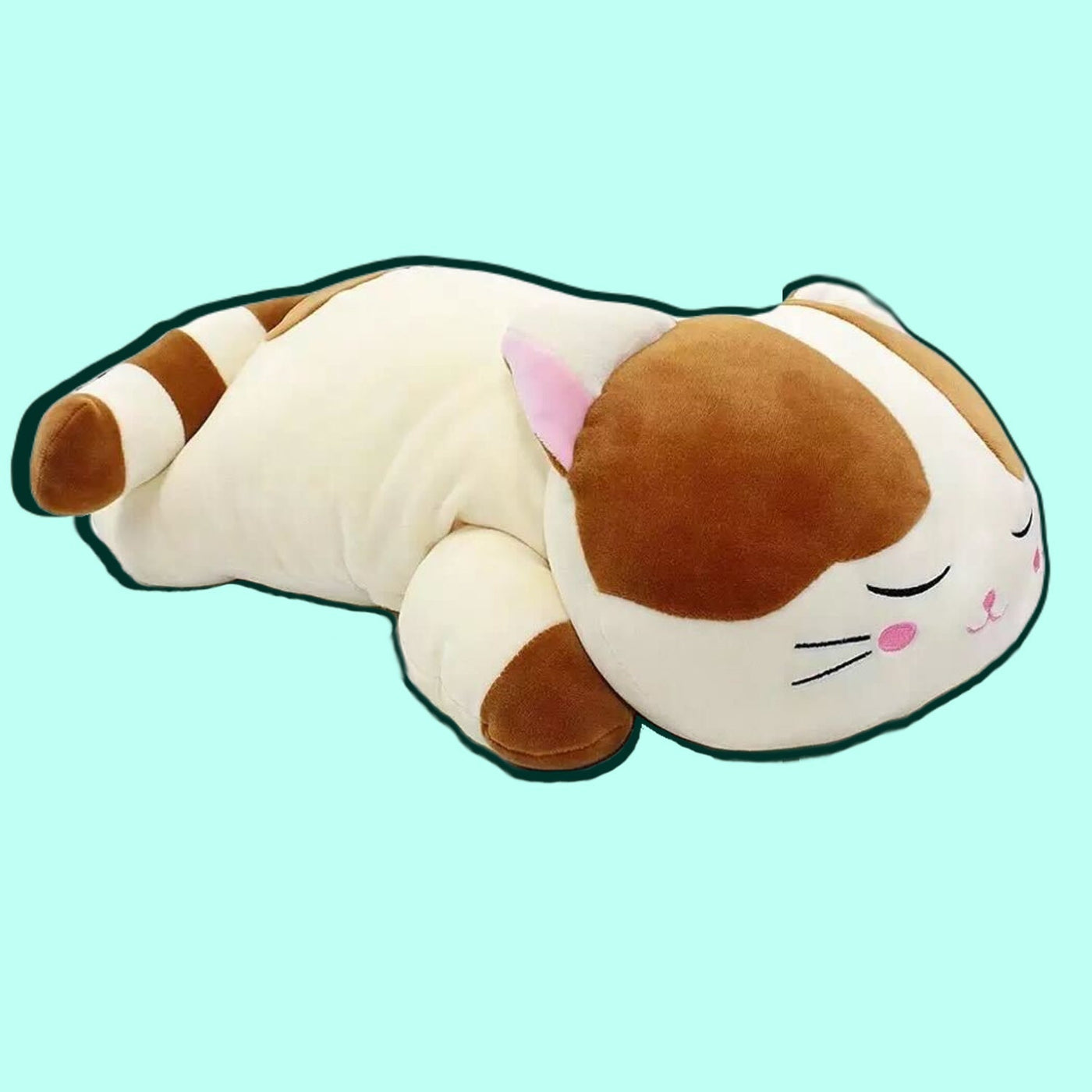 omgkawaii 🐰 Land Animals Plushies Brown / 40 CM Soft Sleeping Cat