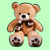 omgkawaii 🐰 Land Animals Plushies Brown / 60 CM Cute Love You Teddy Bear
