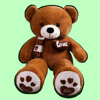 omgkawaii 🐰 Land Animals Plushies Dark Brown / 60 CM Cute Love You Teddy Bear