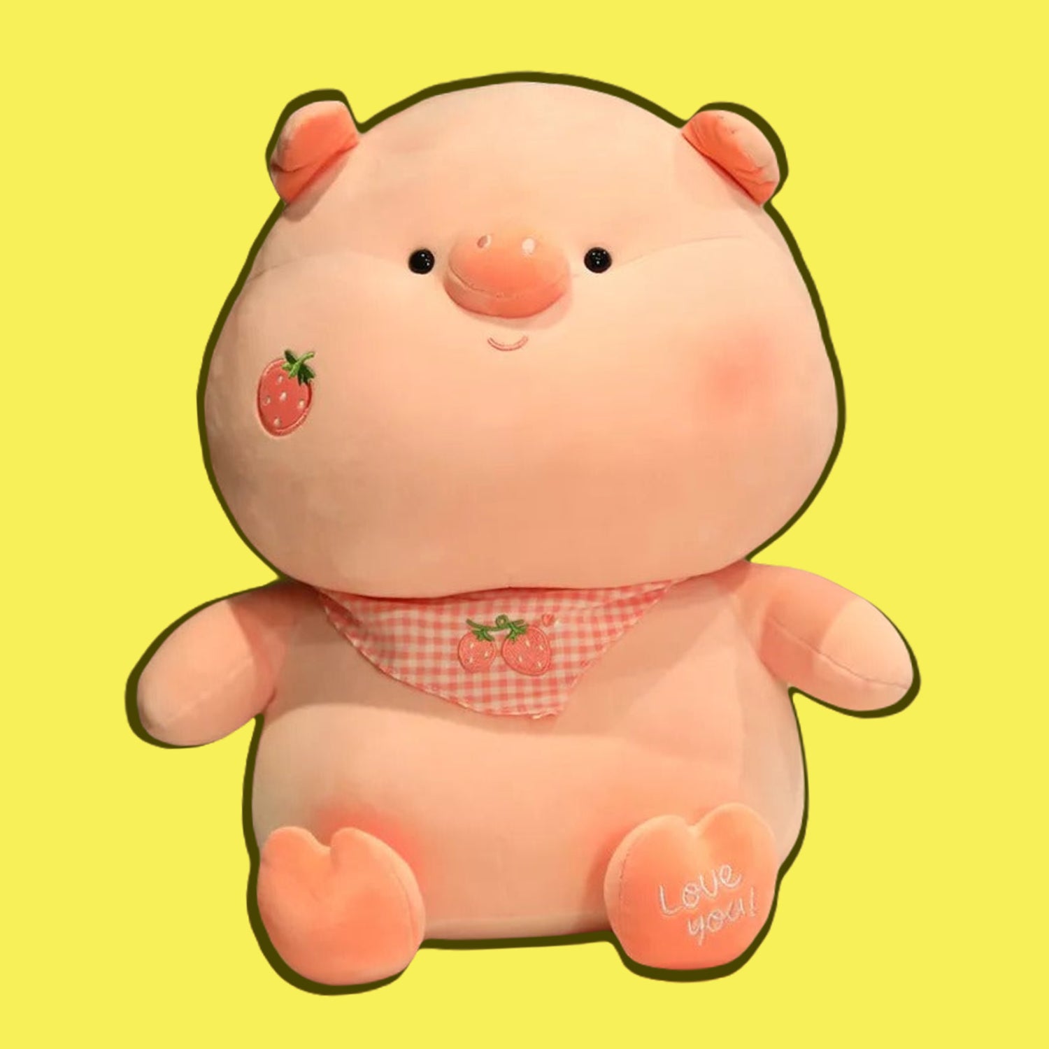 omgkawaii 🐰 Land Animals Plushies Kawaii Strawberry Plush Toy